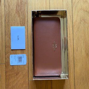 Coach Accordion Zip Wallet- NWT